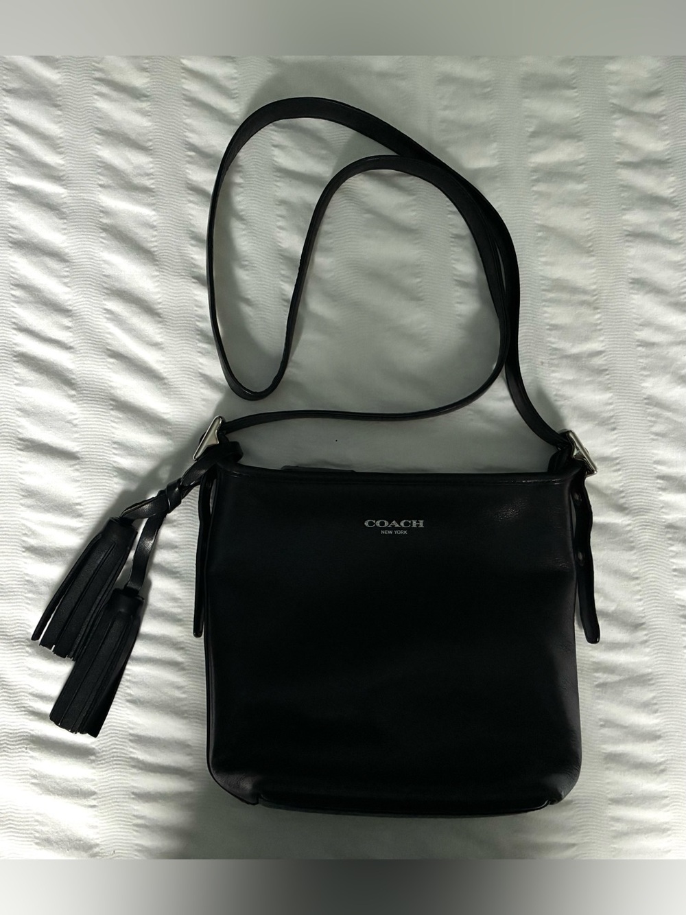 Coach Legacy Mini Duffle Bucket Crossbody Bag